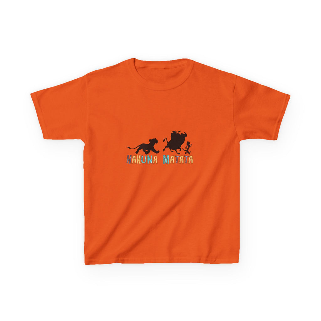 Kids Tee — 'Hakuna Matata' Silhouette Lion King Design