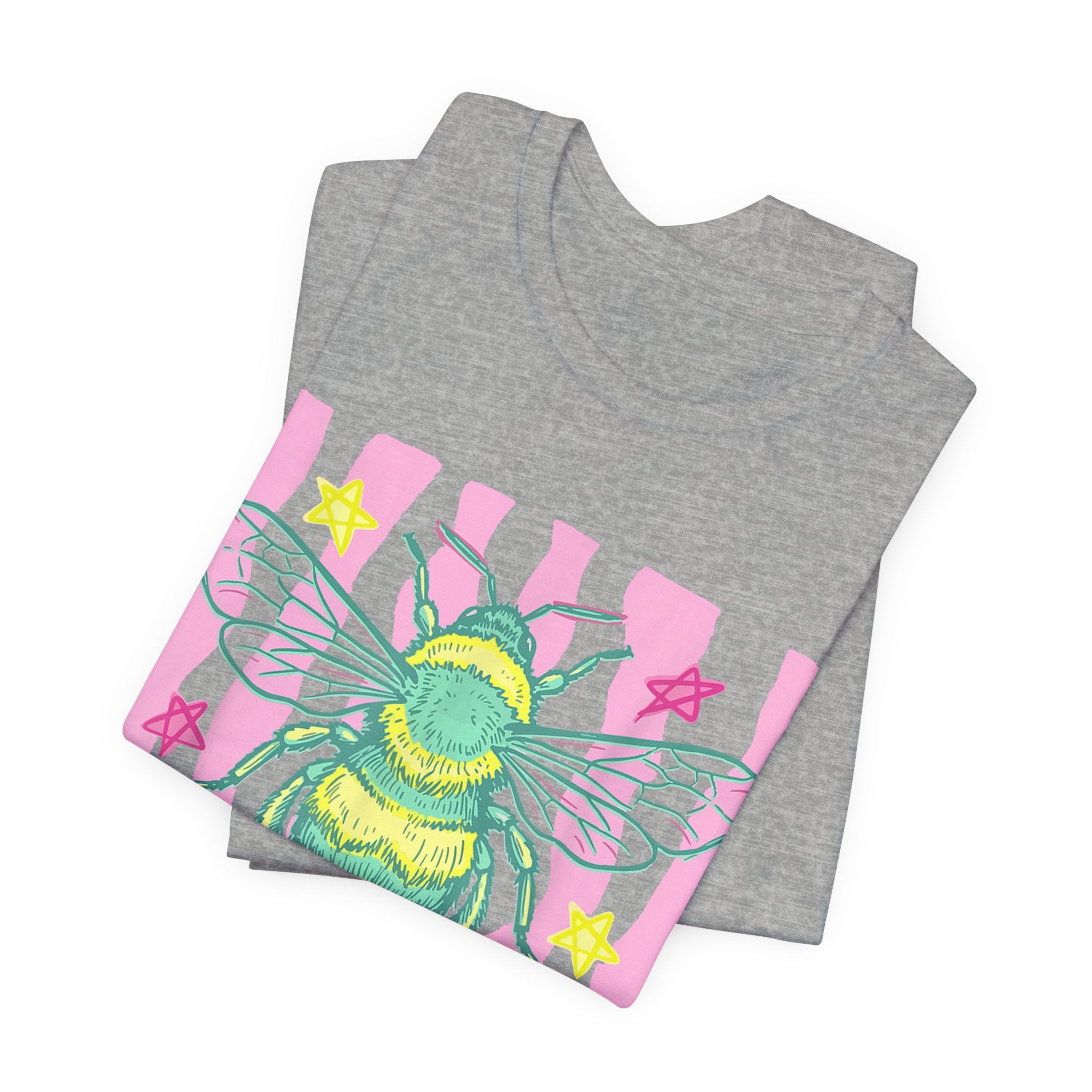 Kind Bee T-Shirt — Cute Pastel Bee Graphic Tee