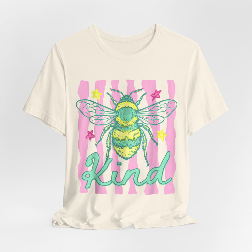 Kind Bee T-Shirt — Cute Pastel Bee Graphic Tee