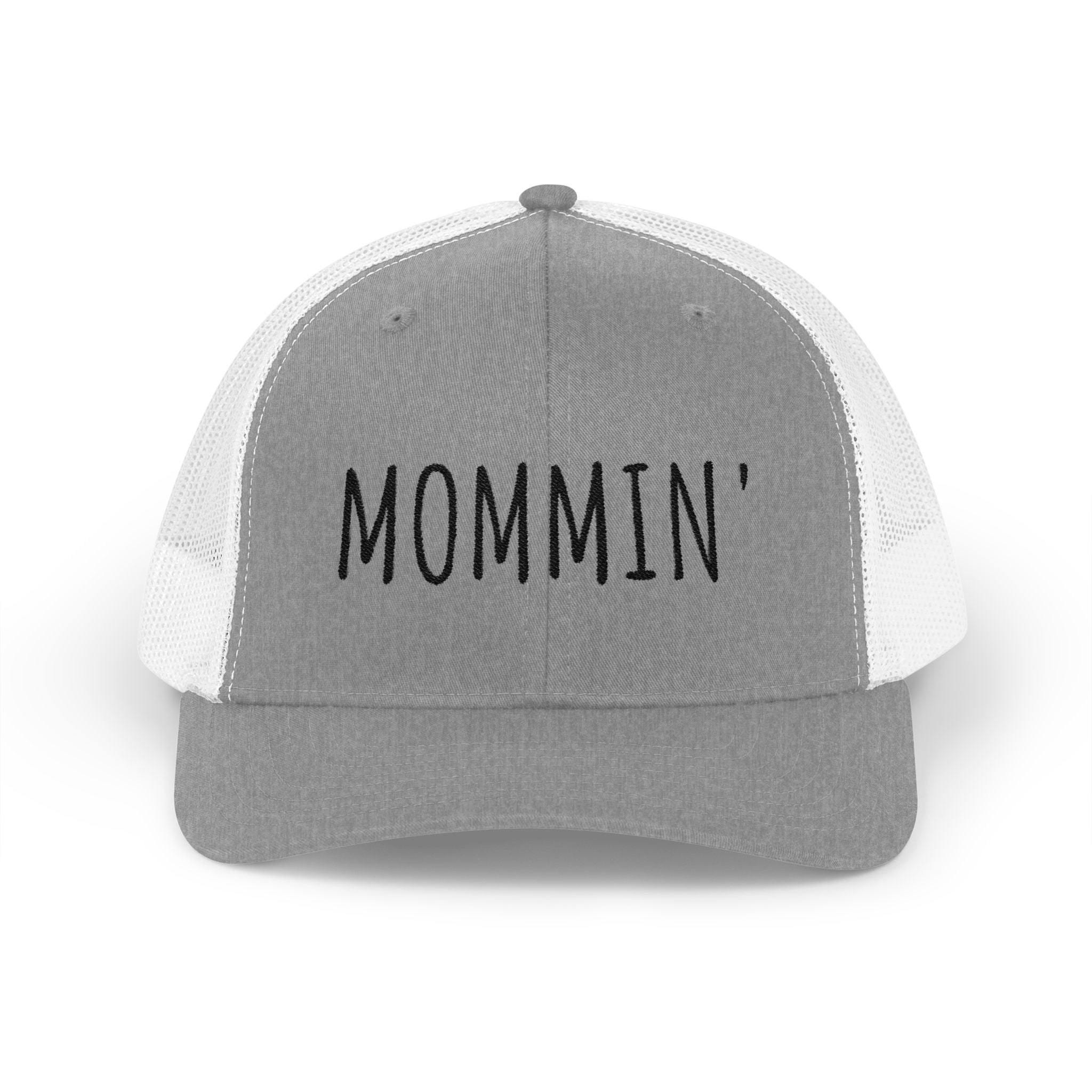 Mommin' Snapback Trucker Cap — Casual Mom Hat for Everyday Wear
