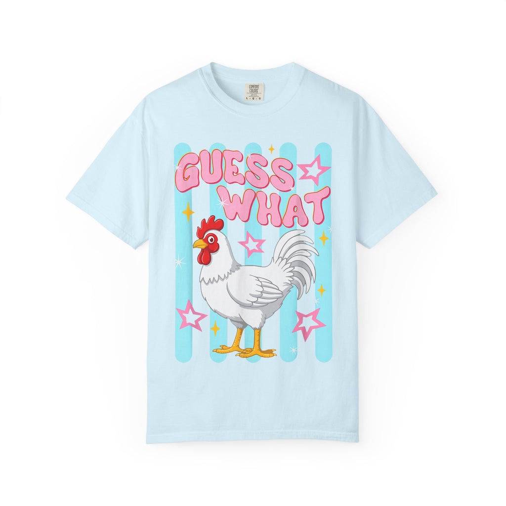 Guess What Rooster T-Shirt — Cute Retro Chicken Graphic Tee