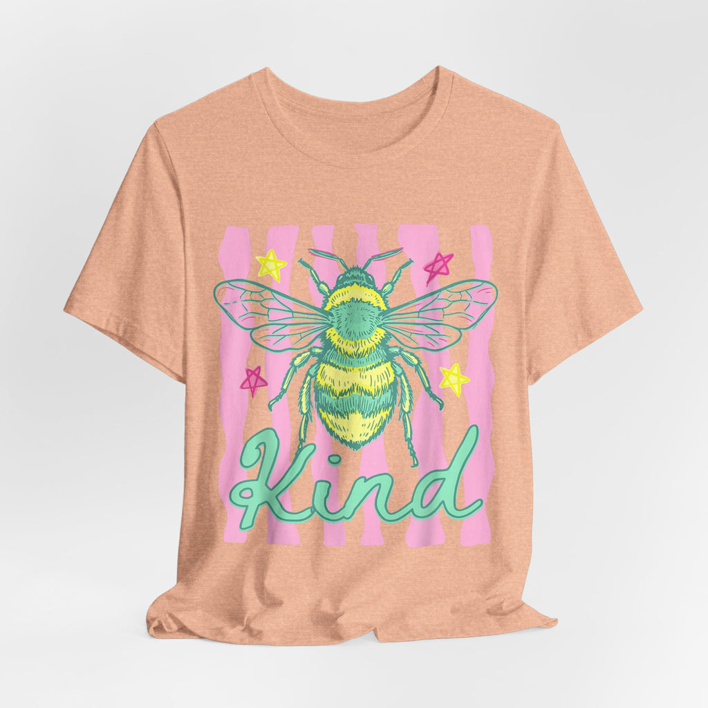 Kind Bee T-Shirt — Cute Pastel Bee Graphic Tee
