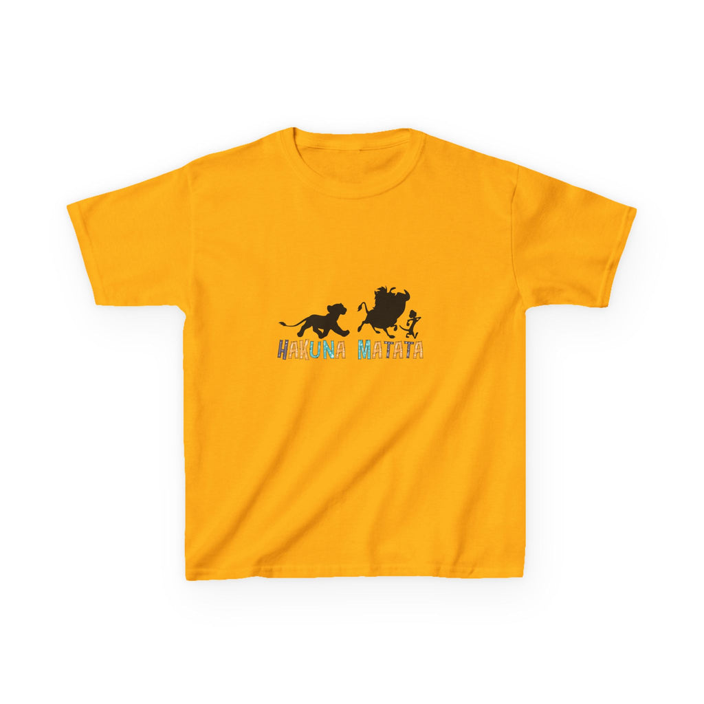 Kids Tee — 'Hakuna Matata' Silhouette Lion King Design