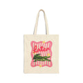 Cotton Canvas Tote Bag