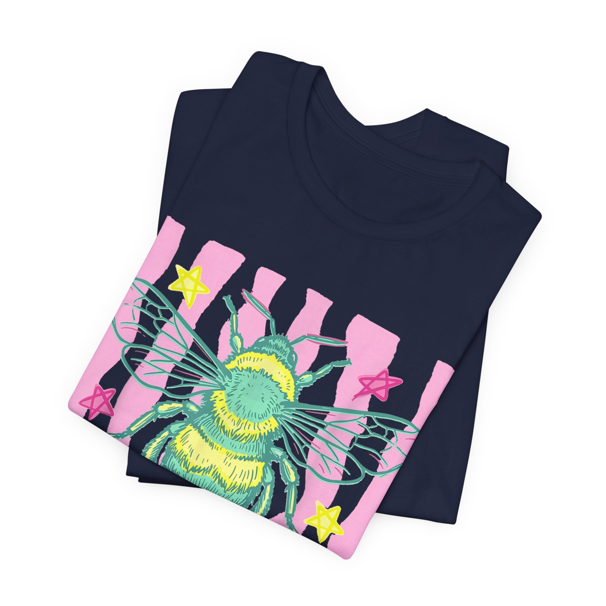 Kind Bee T-Shirt — Cute Pastel Bee Graphic Tee