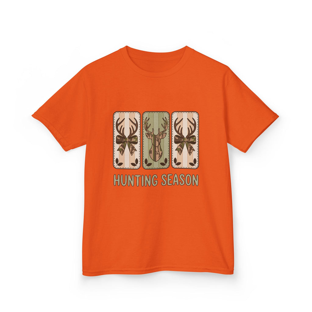 Kids 'Hunting Season' Graphic Tee — Deer Antler Outdoor Shirt