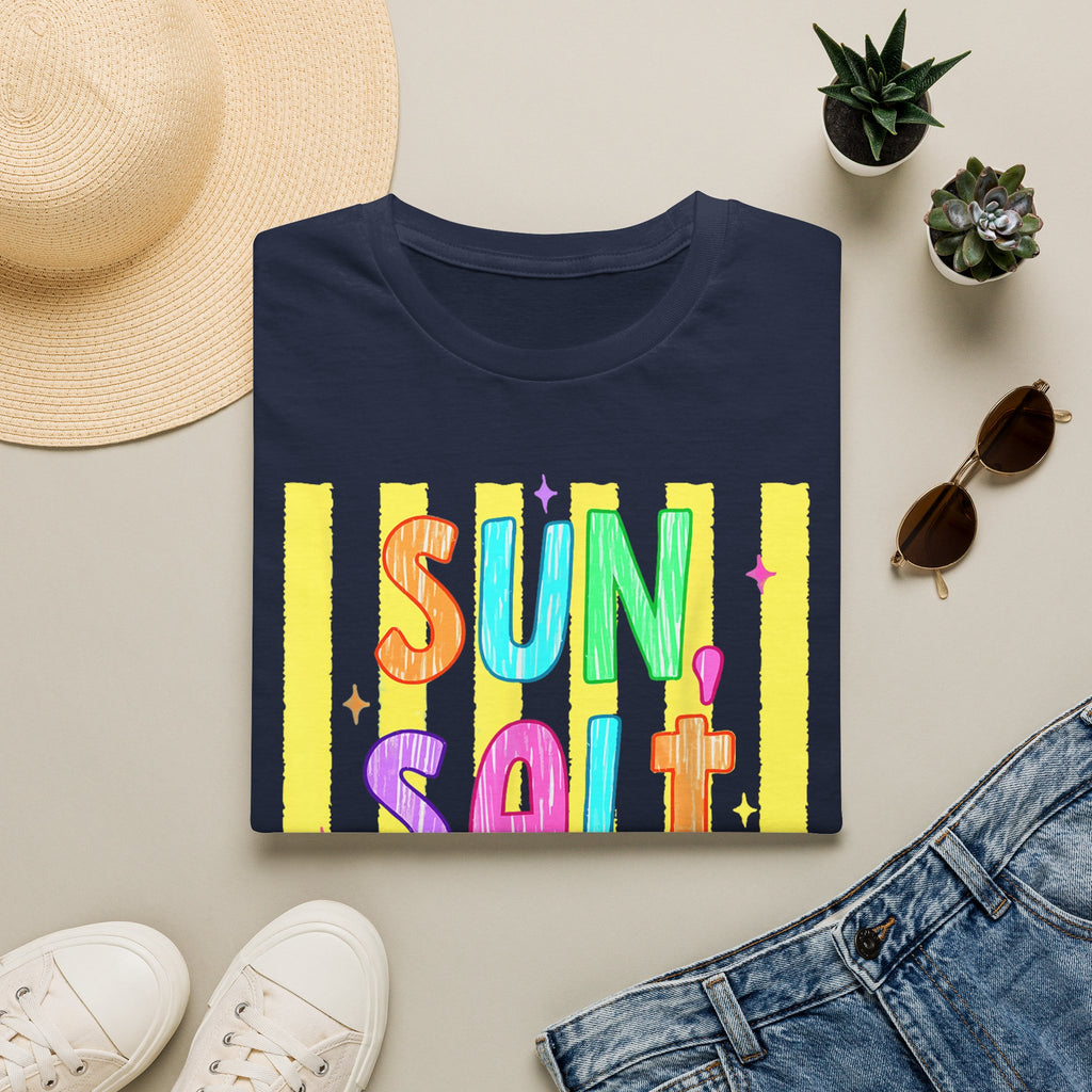 Sun, Salt & Sand T-Shirt — Vibrant Beach Vibes Tee