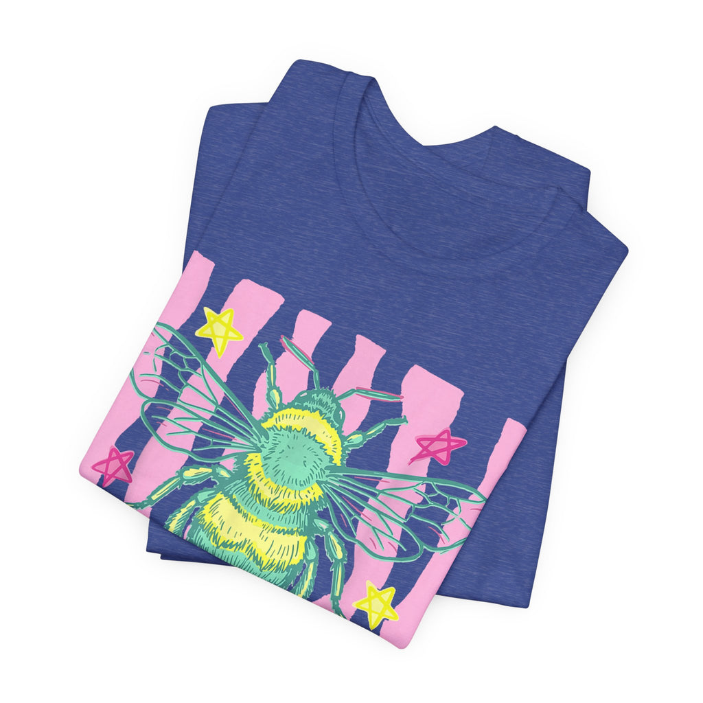 Kind Bee T-Shirt — Cute Pastel Bee Graphic Tee
