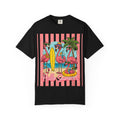 Hello Summer Flamingo Beach T-Shirt