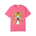 Cute Lemon Duck T-Shirt — Whimsical Duck with Bow Graphic Tee