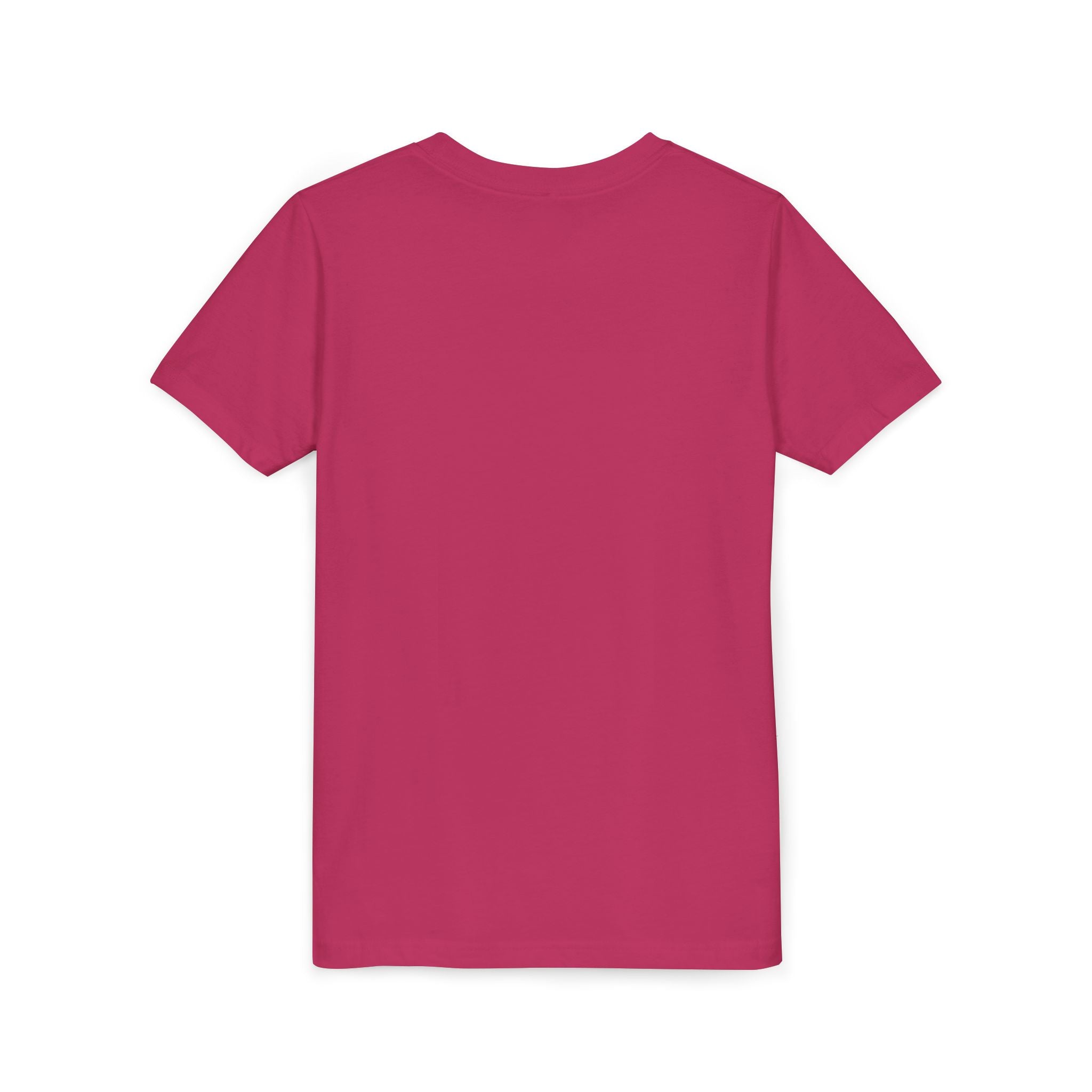Youth Tee — "Sunshine and Jesus" Pink & Yellow Striped Christian Graphic