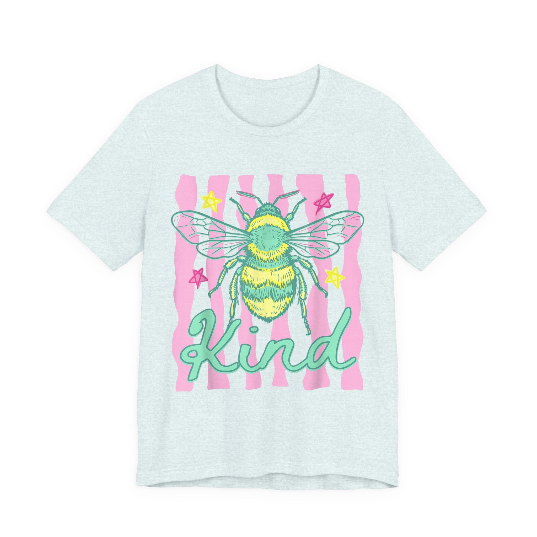 Kind Bee T-Shirt — Cute Pastel Bee Graphic Tee