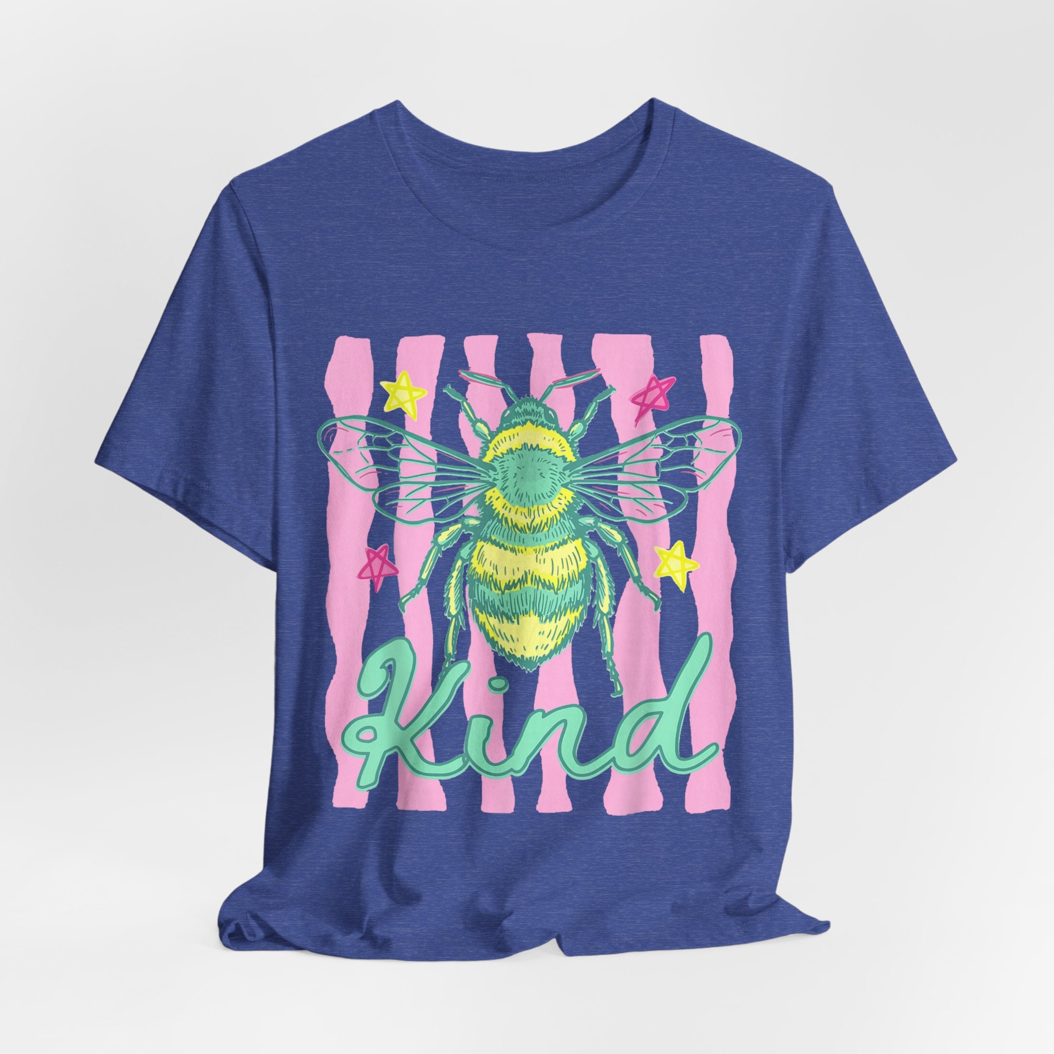 Kind Bee T-Shirt — Cute Pastel Bee Graphic Tee