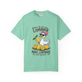 T-Shirt — "When Life Gives You Lemons Make Lemonade" Cute Duck Lemonade Graphic Tee