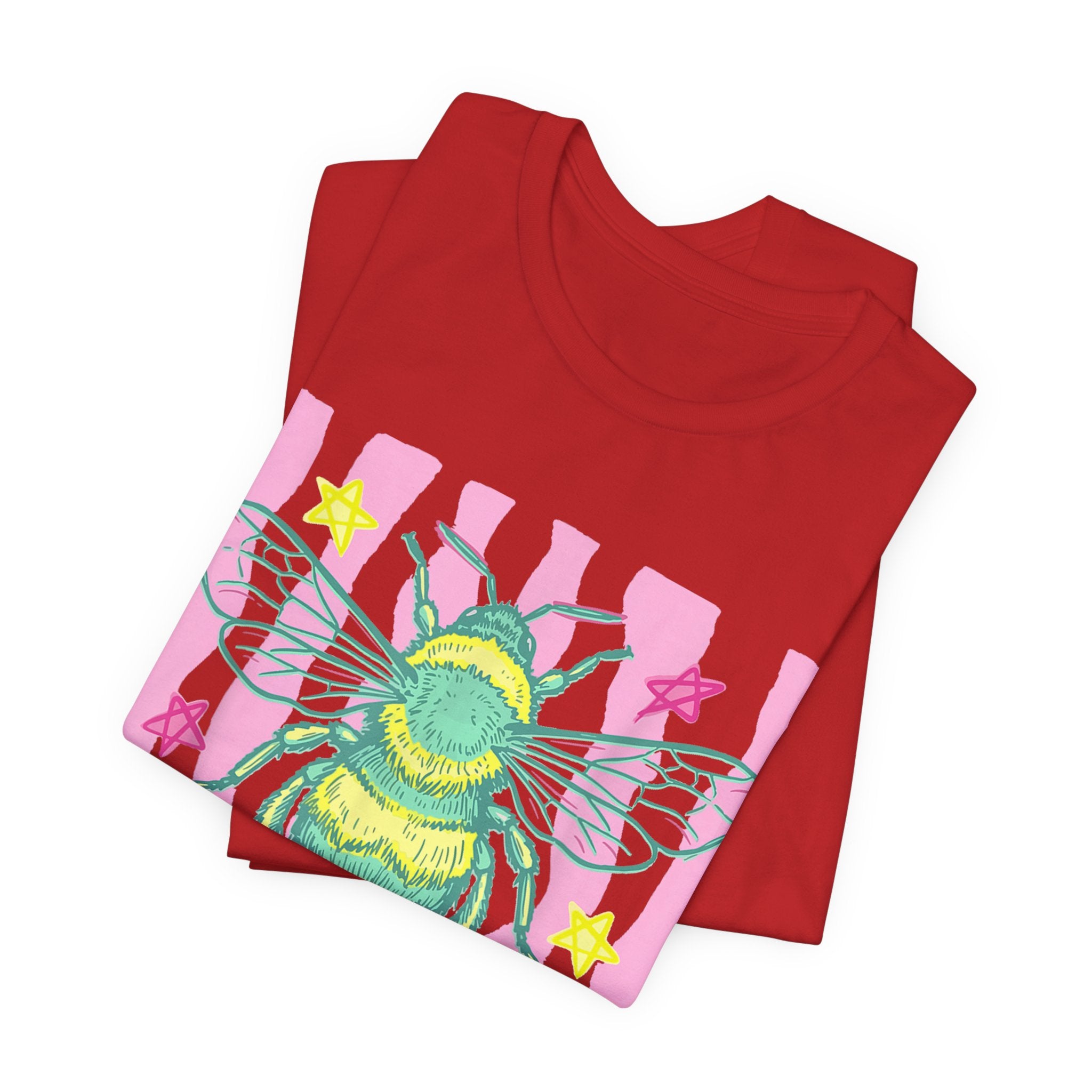 Kind Bee T-Shirt — Cute Pastel Bee Graphic Tee