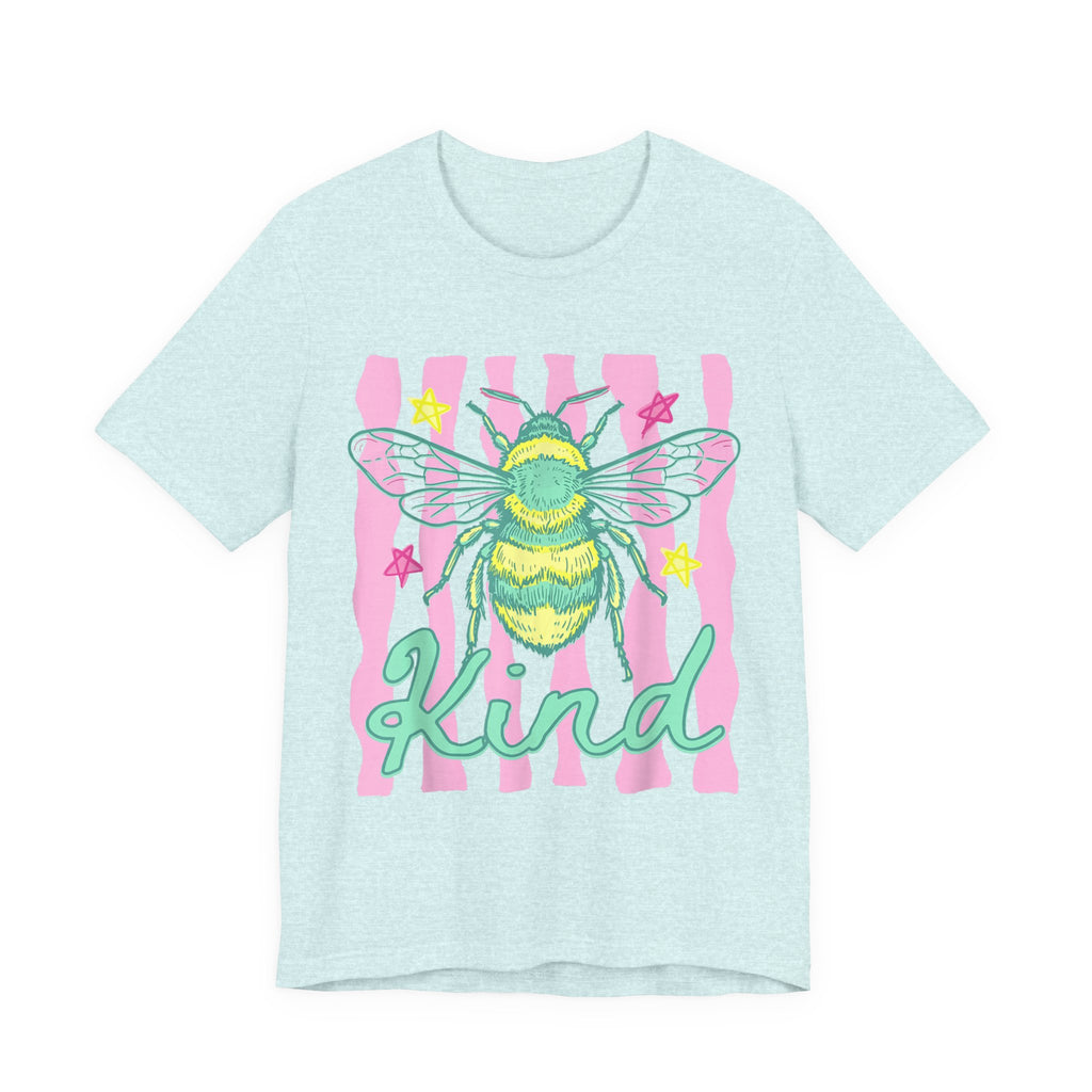 Kind Bee T-Shirt — Cute Pastel Bee Graphic Tee