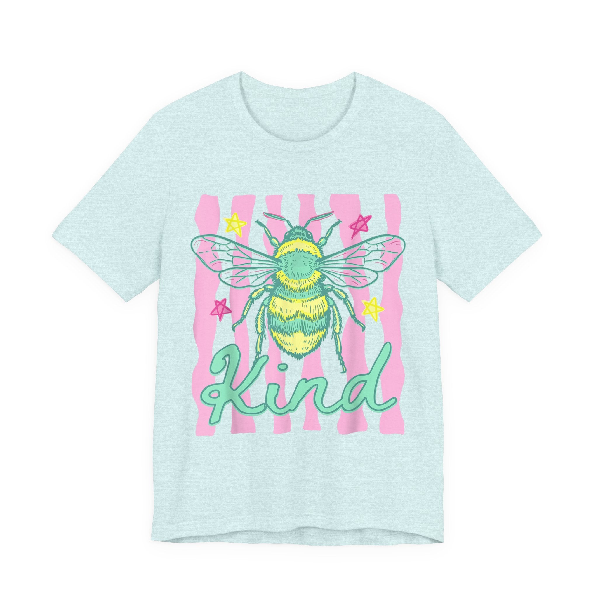 Kind Bee T-Shirt — Cute Pastel Bee Graphic Tee