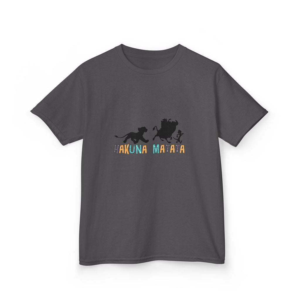 Kids Tee — 'Hakuna Matata' Silhouette Lion King Design