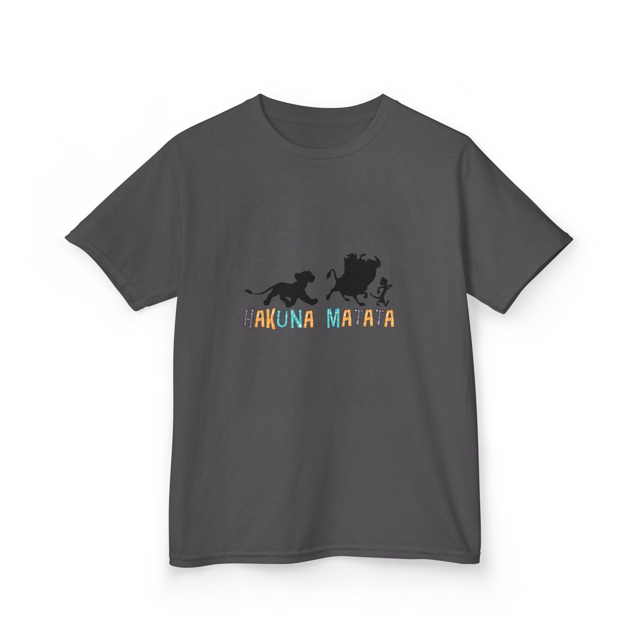 Kids Tee — 'Hakuna Matata' Silhouette Lion King Design