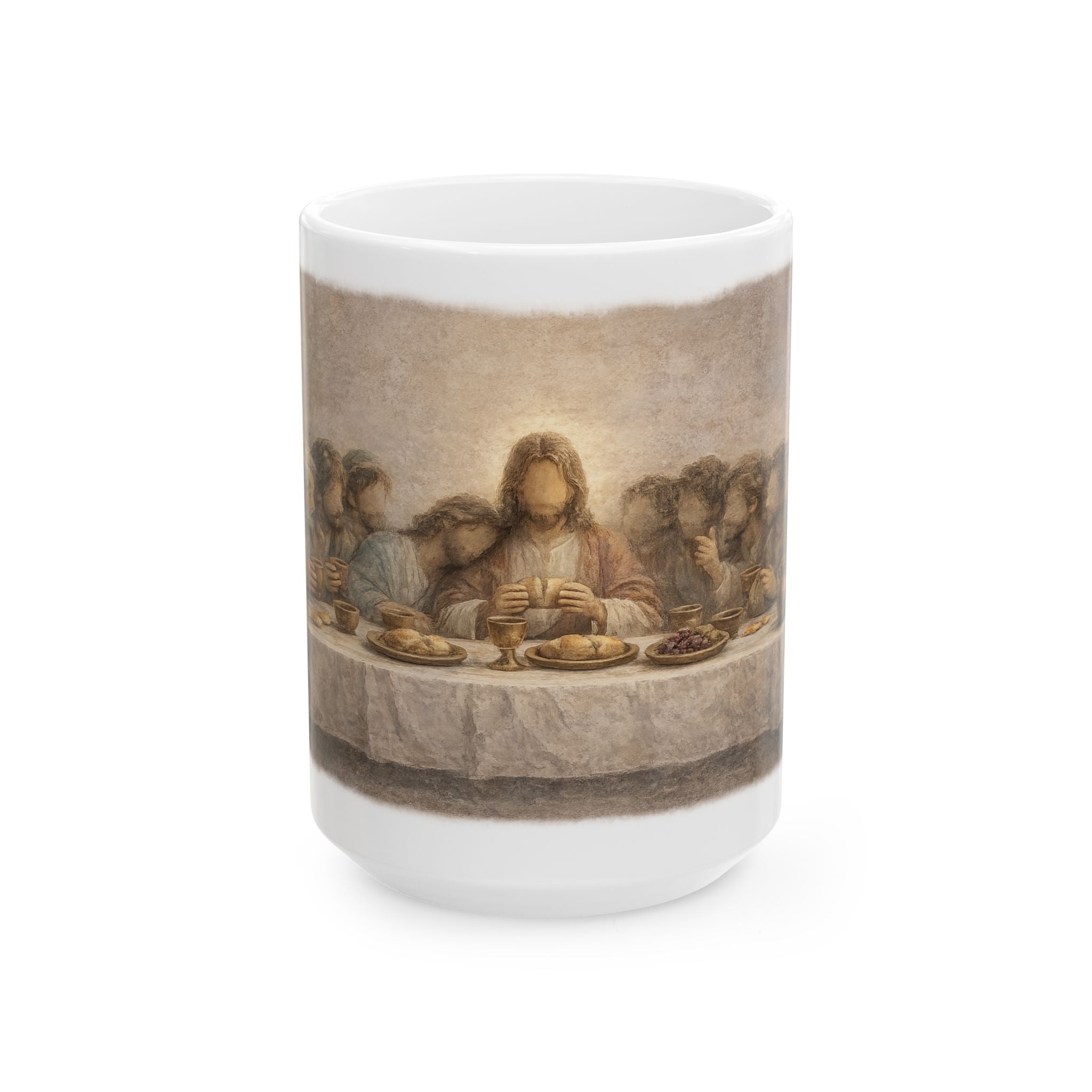 Religious Mug - The Last Supper Ceramic Coffee Mug (11oz & 15oz)