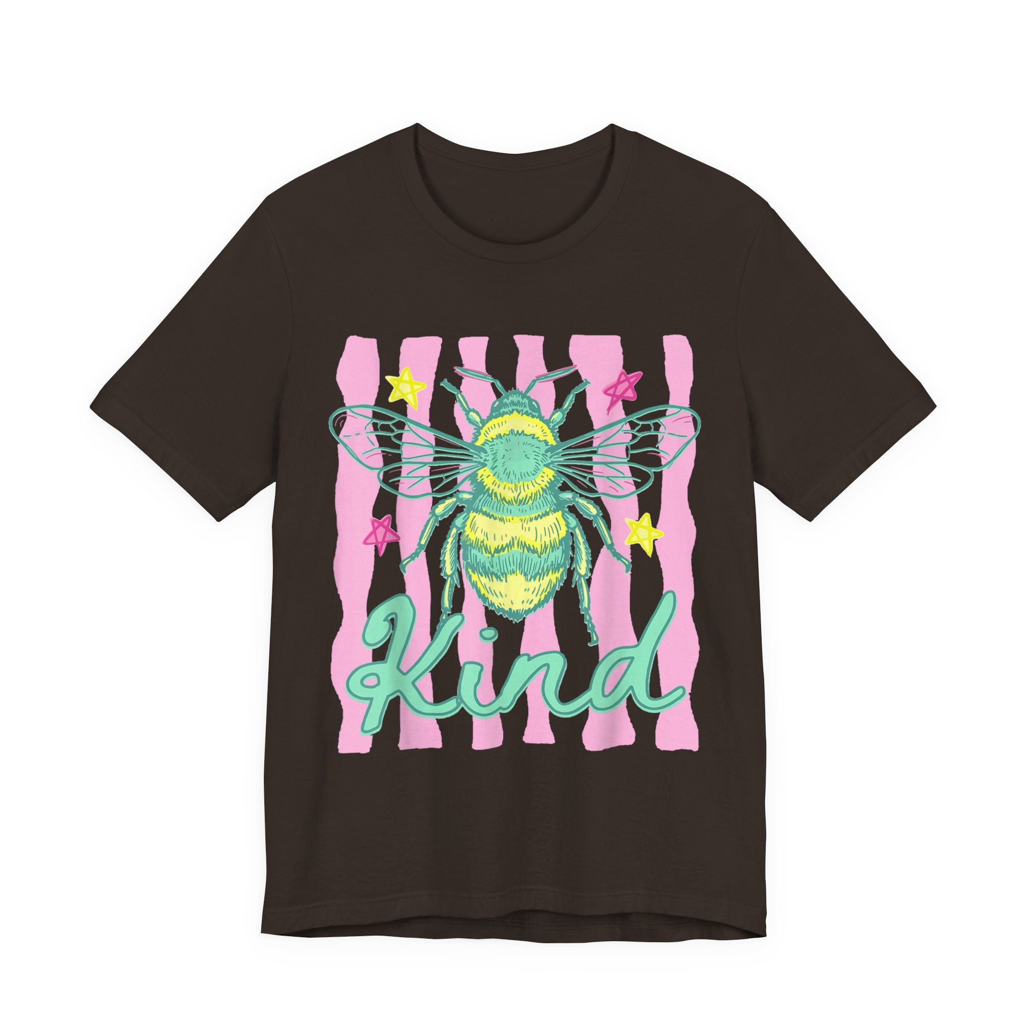 Kind Bee T-Shirt — Cute Pastel Bee Graphic Tee