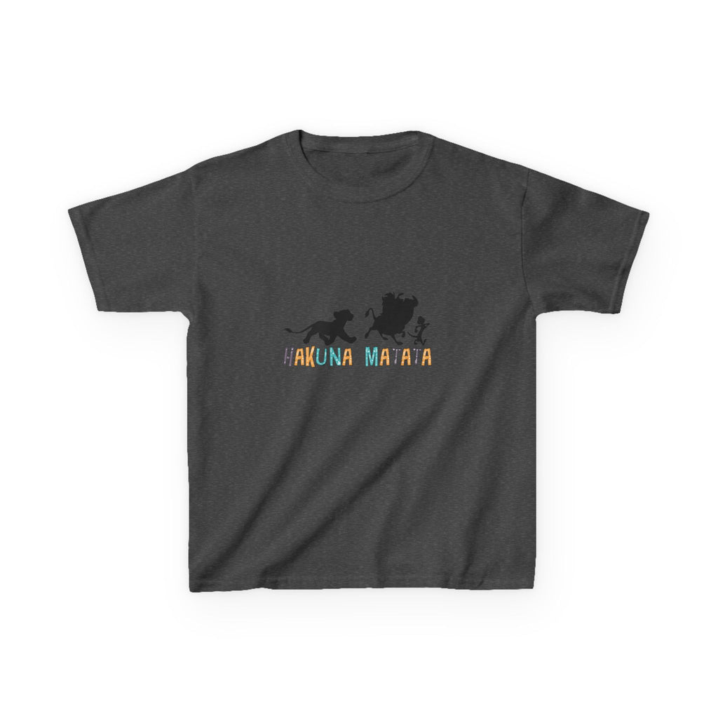 Kids Tee — 'Hakuna Matata' Silhouette Lion King Design