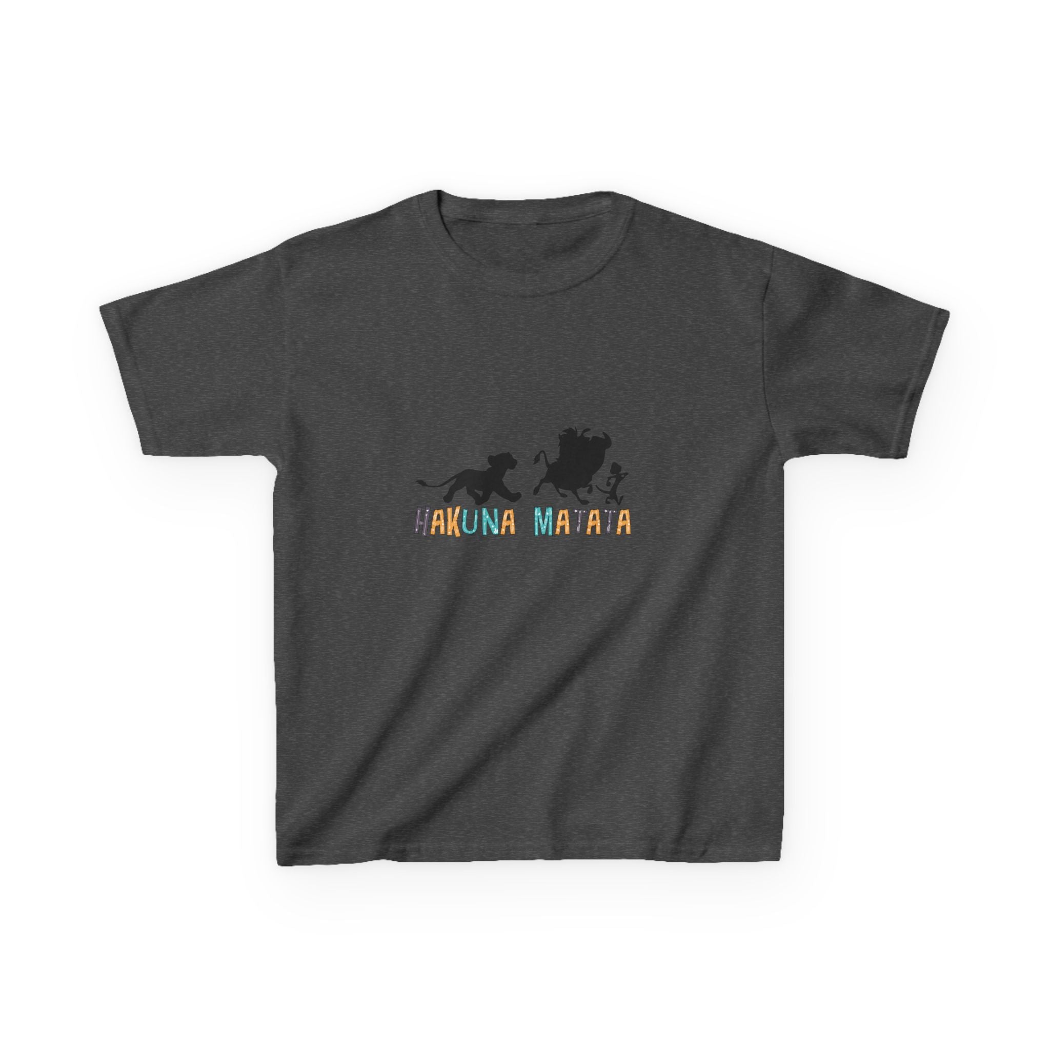 Kids Tee — 'Hakuna Matata' Silhouette Lion King Design