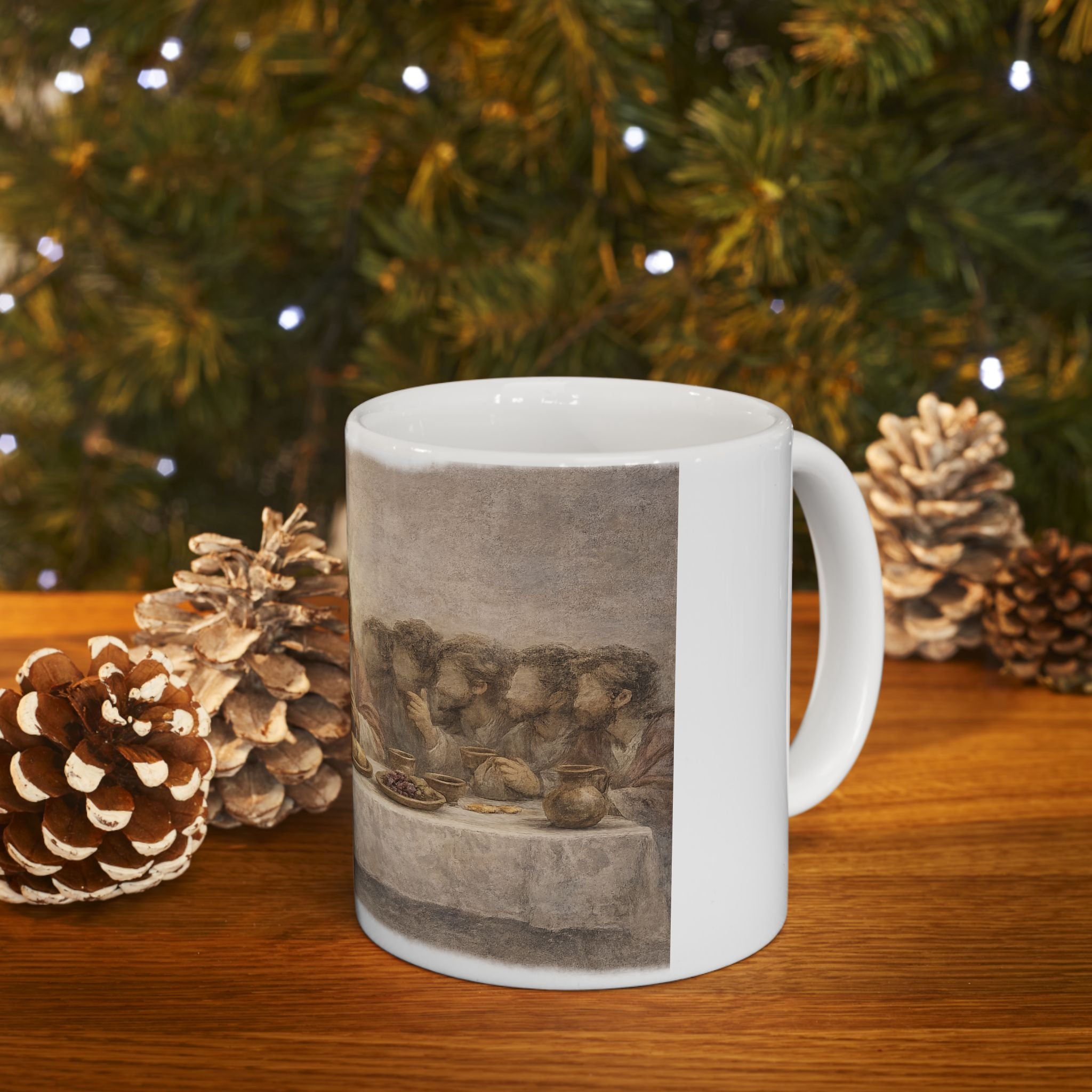 Religious Mug - The Last Supper Ceramic Coffee Mug (11oz & 15oz)