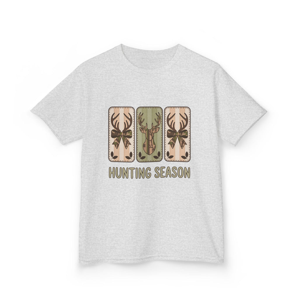 Kids 'Hunting Season' Graphic Tee — Deer Antler Outdoor Shirt