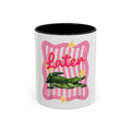 Coffee Mug - 'Later' Retro Pink Gator Accent Mug (11/15oz)