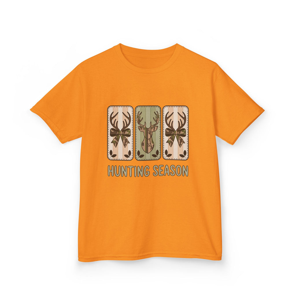 Kids 'Hunting Season' Graphic Tee — Deer Antler Outdoor Shirt