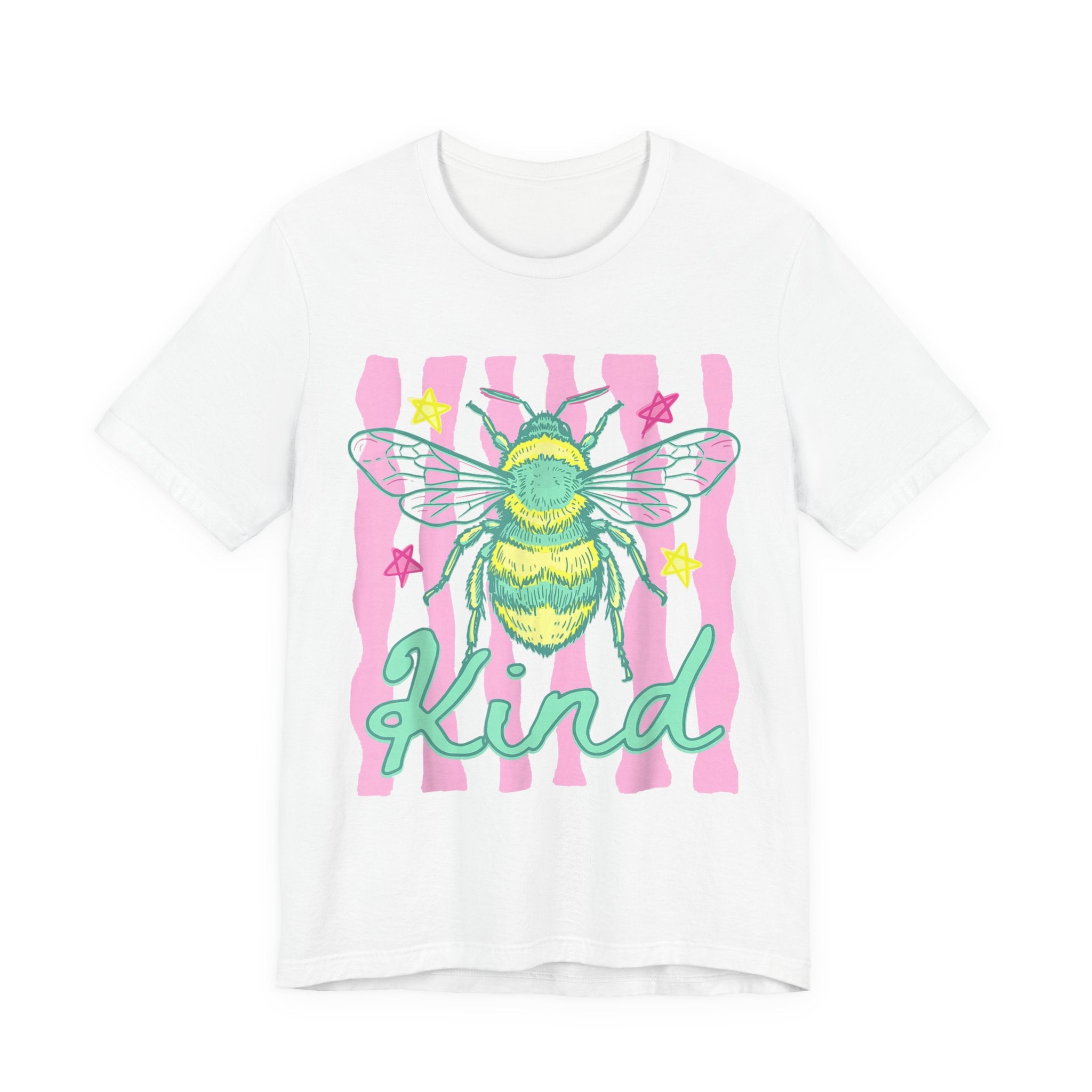 Kind Bee T-Shirt — Cute Pastel Bee Graphic Tee