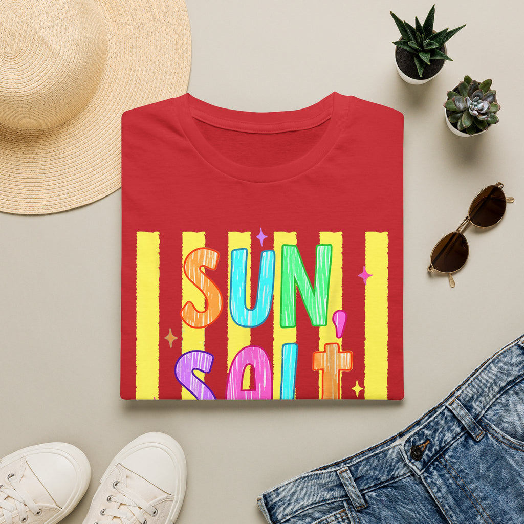 Sun, Salt & Sand T-Shirt — Vibrant Beach Vibes Tee