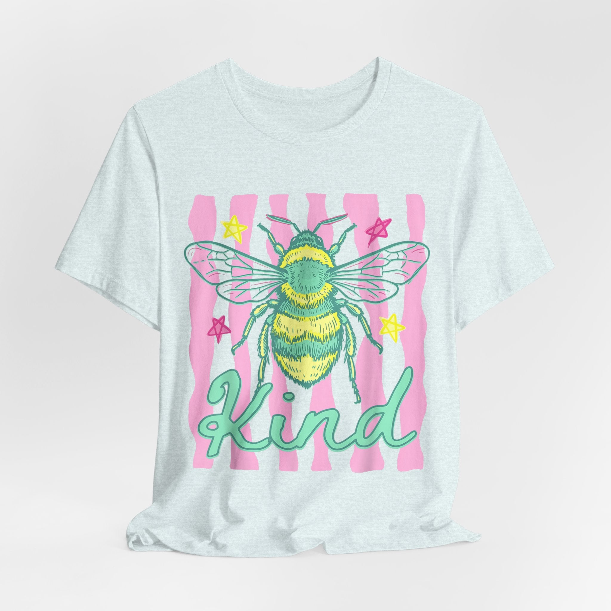 Kind Bee T-Shirt — Cute Pastel Bee Graphic Tee