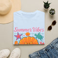 T-Shirt — "Summer Vibes" Seashell & Sea Life Beach Tee
