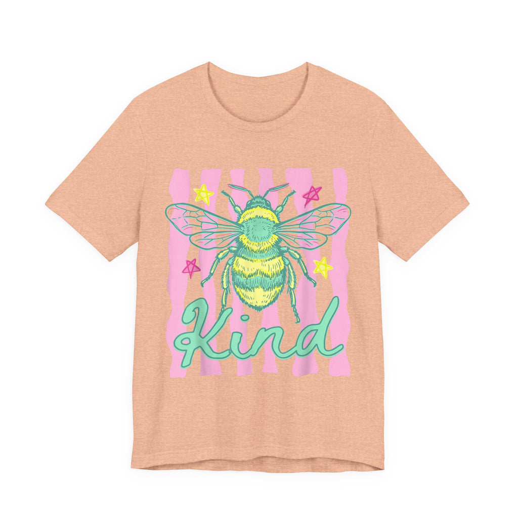 Kind Bee T-Shirt — Cute Pastel Bee Graphic Tee