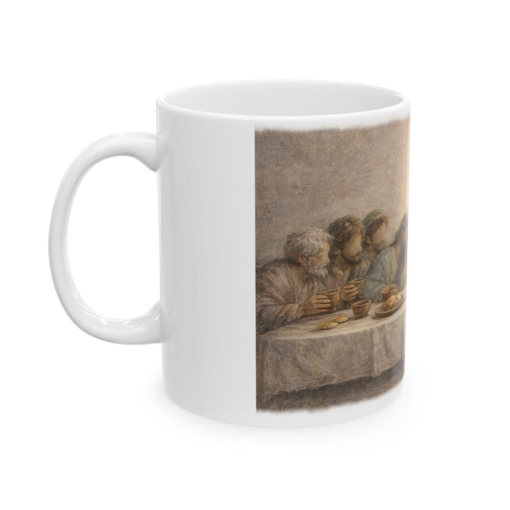Religious Mug - The Last Supper Ceramic Coffee Mug (11oz & 15oz)