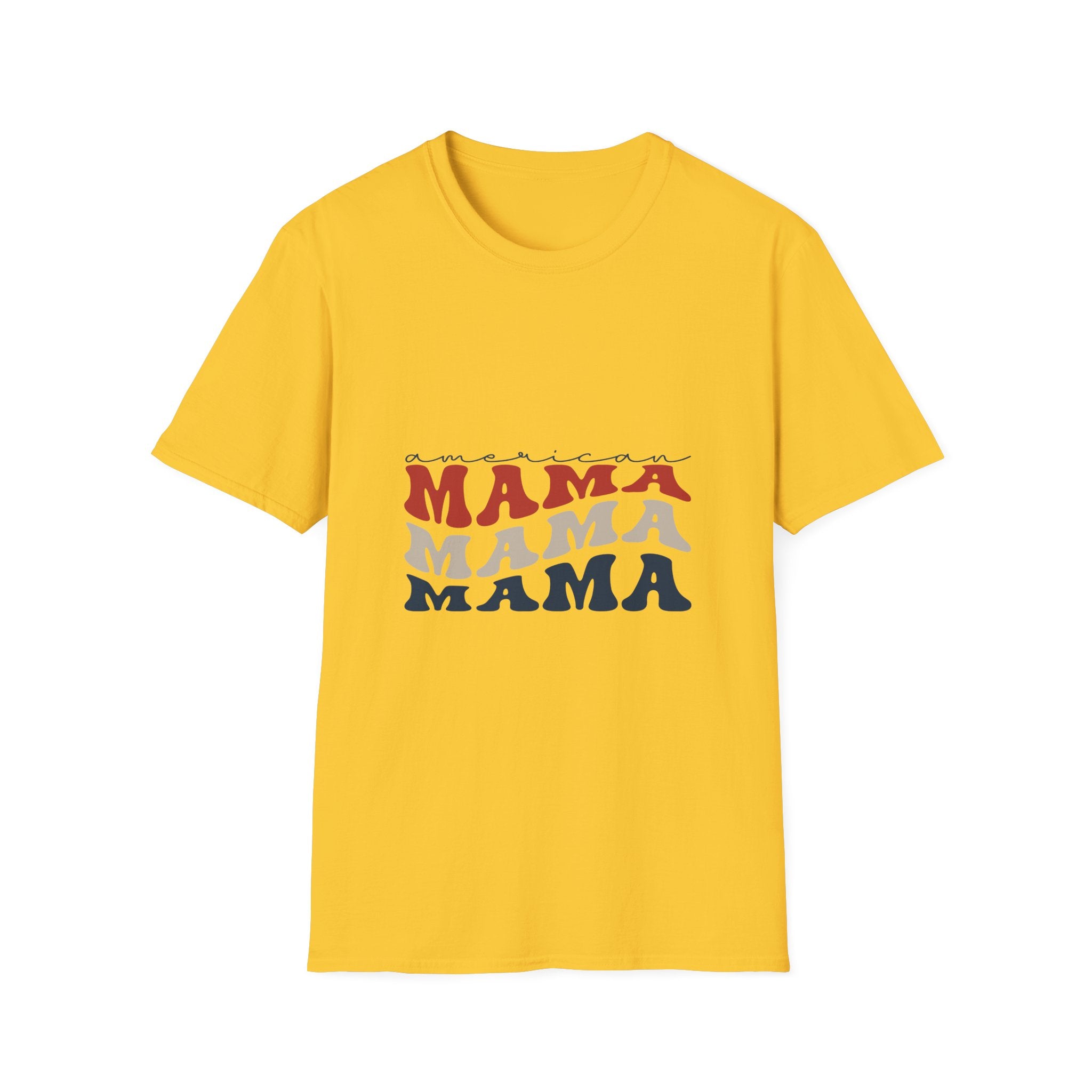 Mama Retro Tee — "American Mama" Graphic T-Shirt