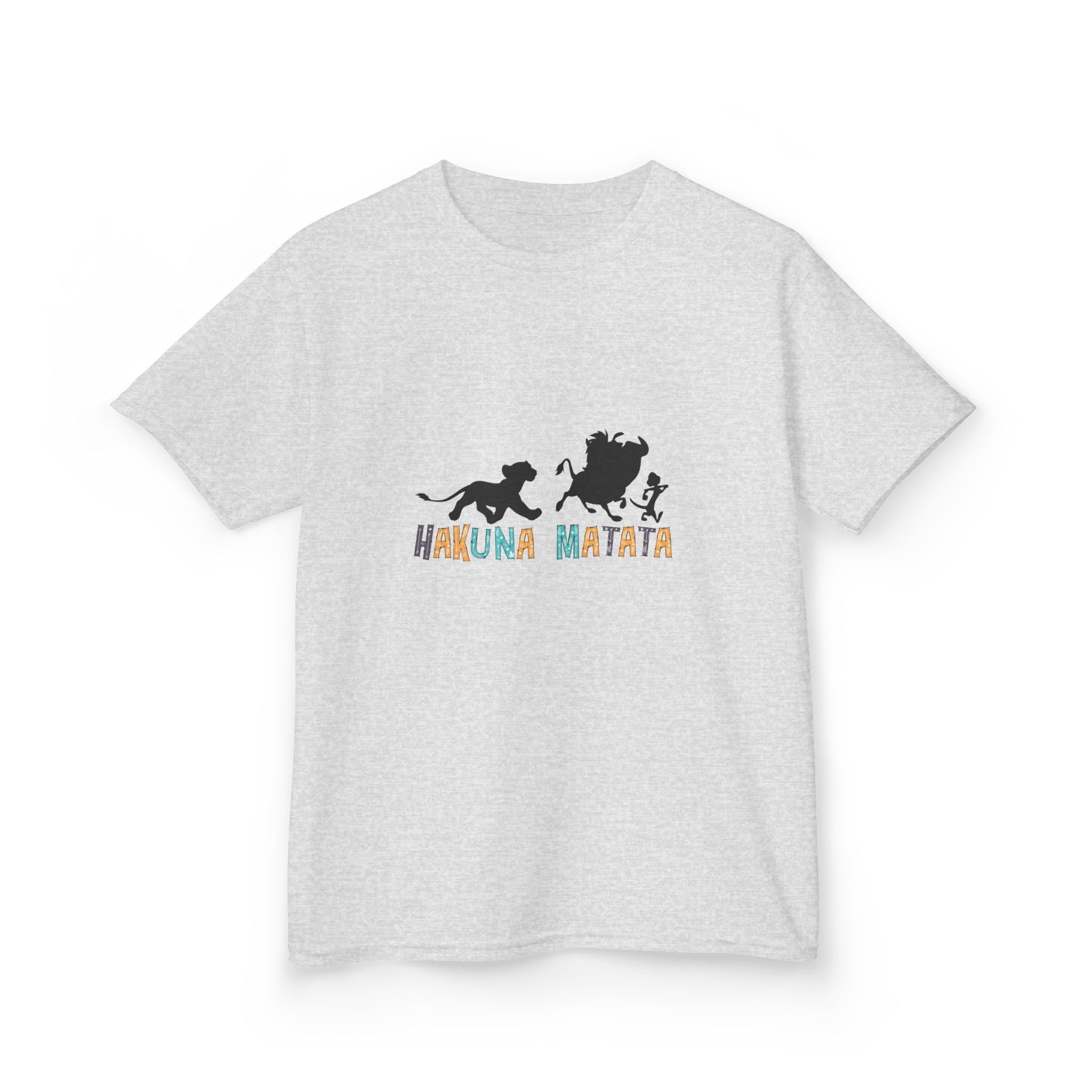 Kids Tee — 'Hakuna Matata' Silhouette Lion King Design