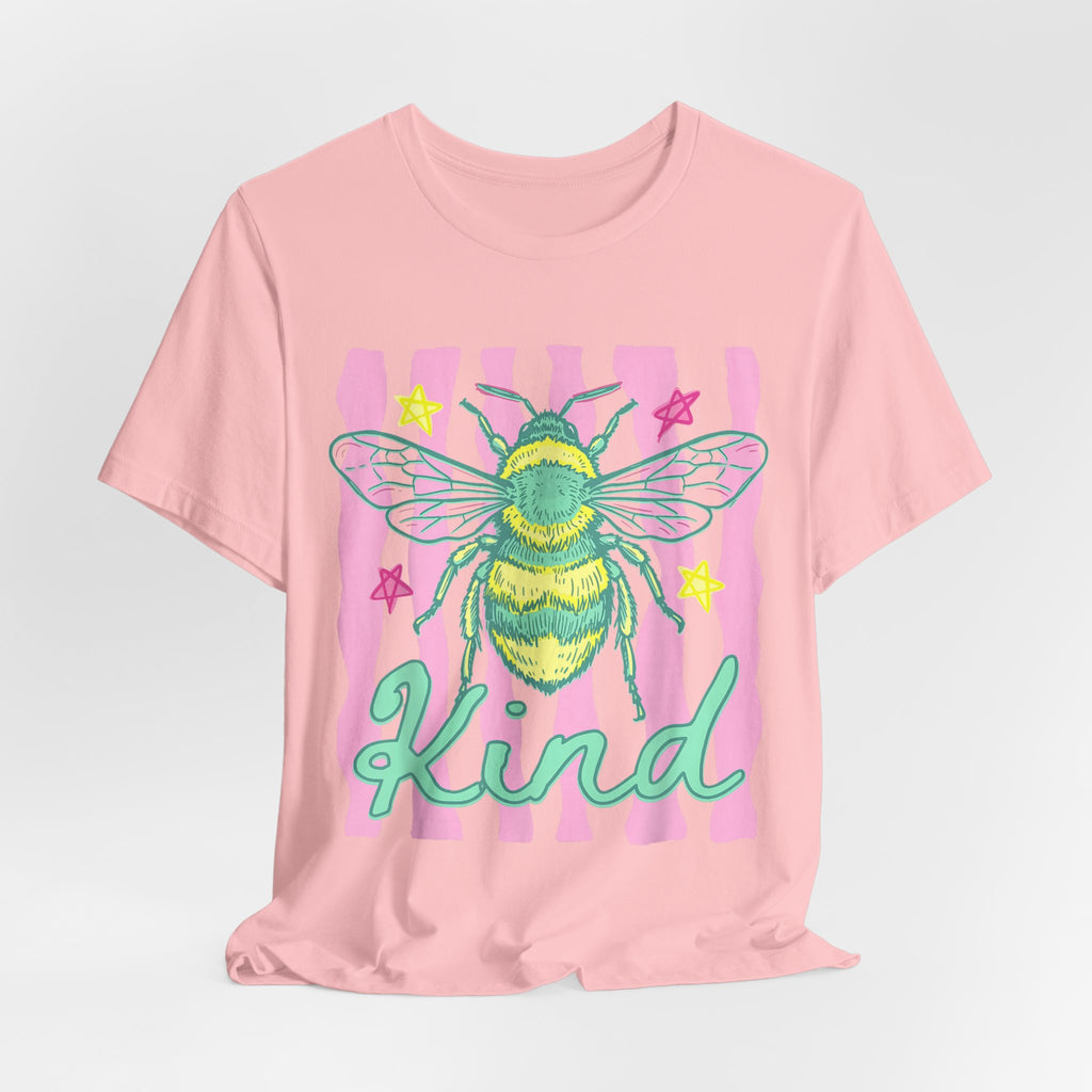Kind Bee T-Shirt — Cute Pastel Bee Graphic Tee