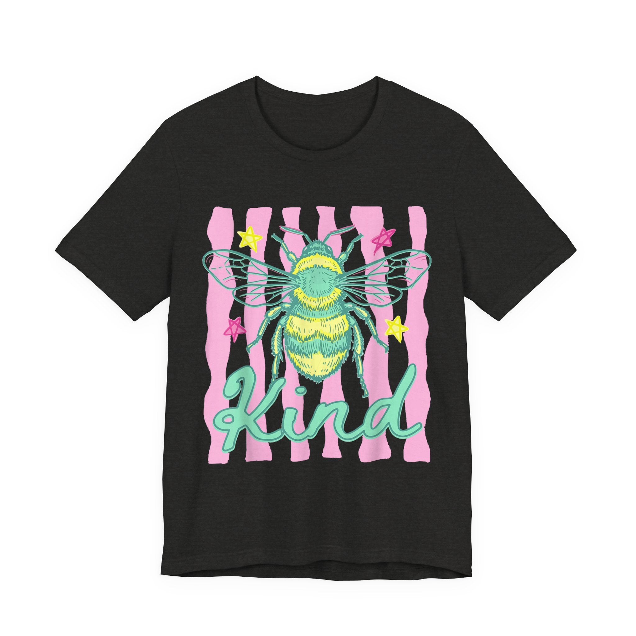 Kind Bee T-Shirt — Cute Pastel Bee Graphic Tee