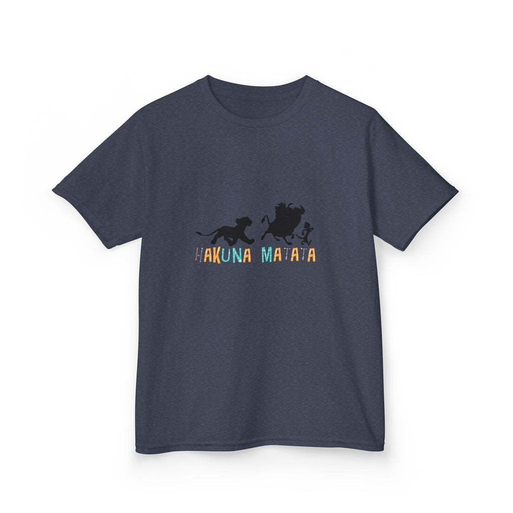 Kids Tee — 'Hakuna Matata' Silhouette Lion King Design