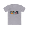 Father Superhero T-Shirt — "Like a Dad, But Mightier"