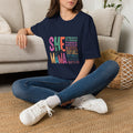 Mama T-Shirt — "She is Mama" Inspirational Mom Shirt (Strong • Chosen • Beautiful)