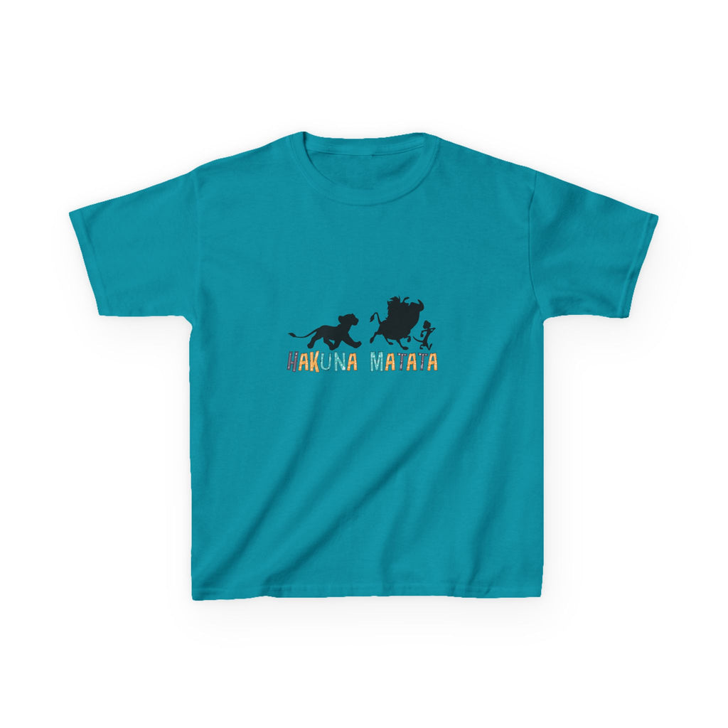 Kids Tee — 'Hakuna Matata' Silhouette Lion King Design