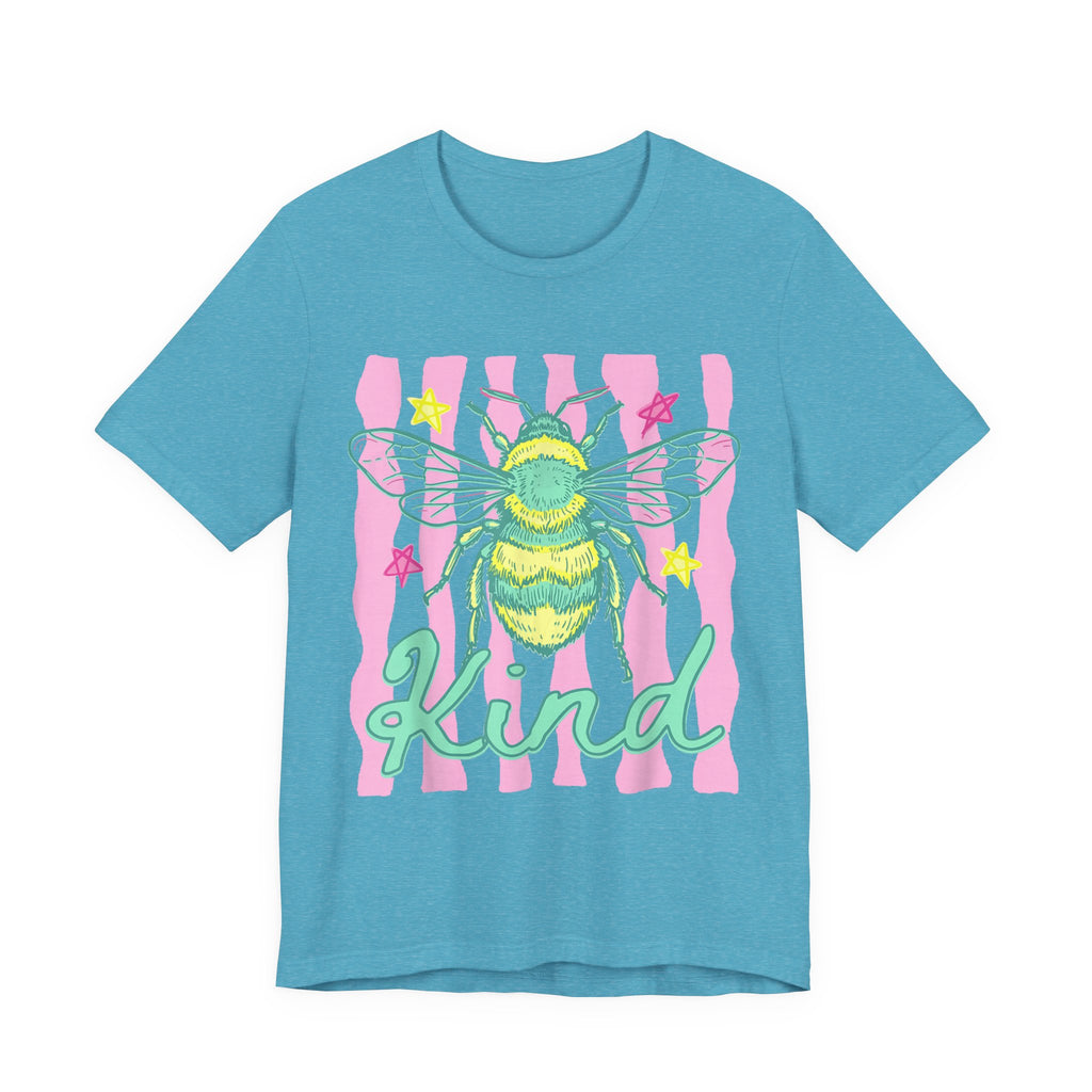 Kind Bee T-Shirt — Cute Pastel Bee Graphic Tee