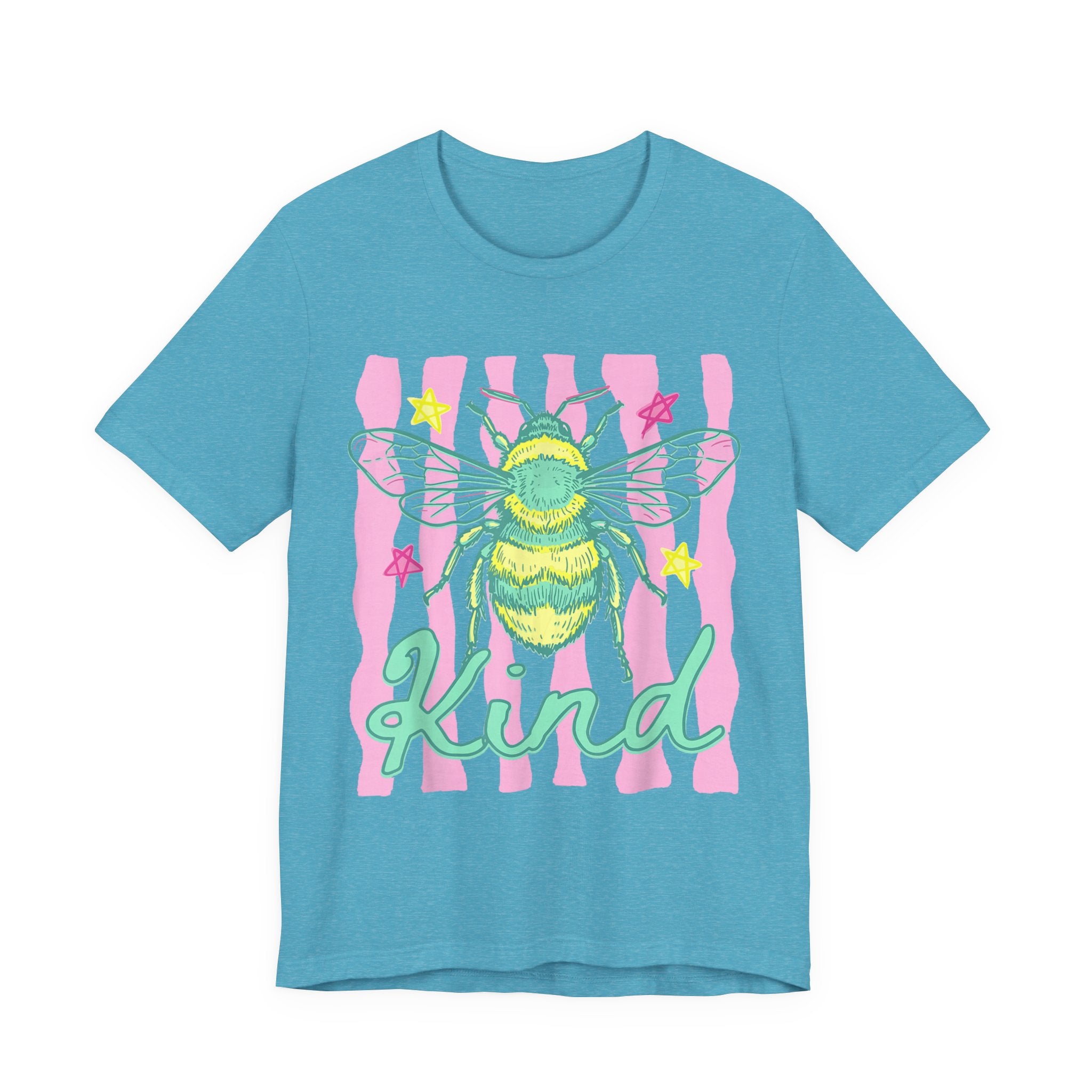 Kind Bee T-Shirt — Cute Pastel Bee Graphic Tee