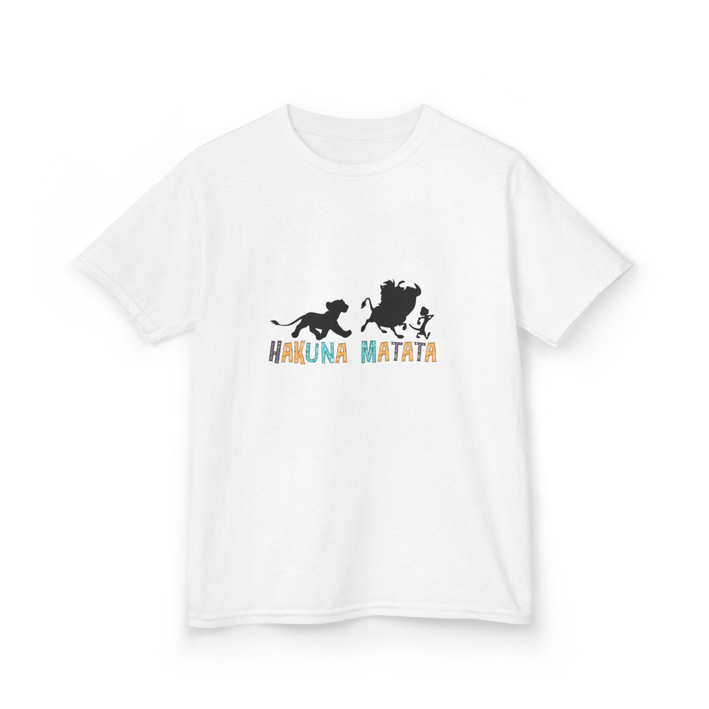 Kids Tee — 'Hakuna Matata' Silhouette Lion King Design