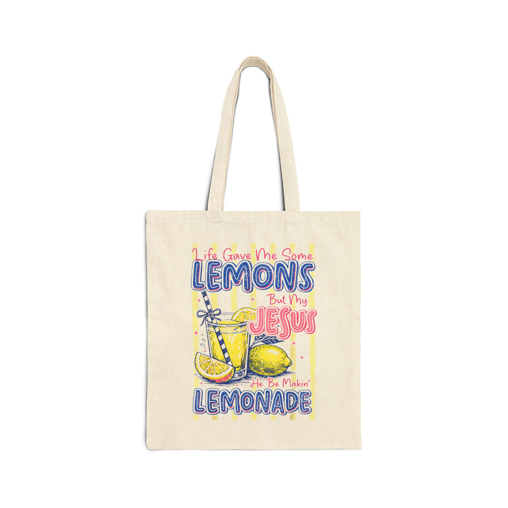 Cotton Canvas Tote Bag