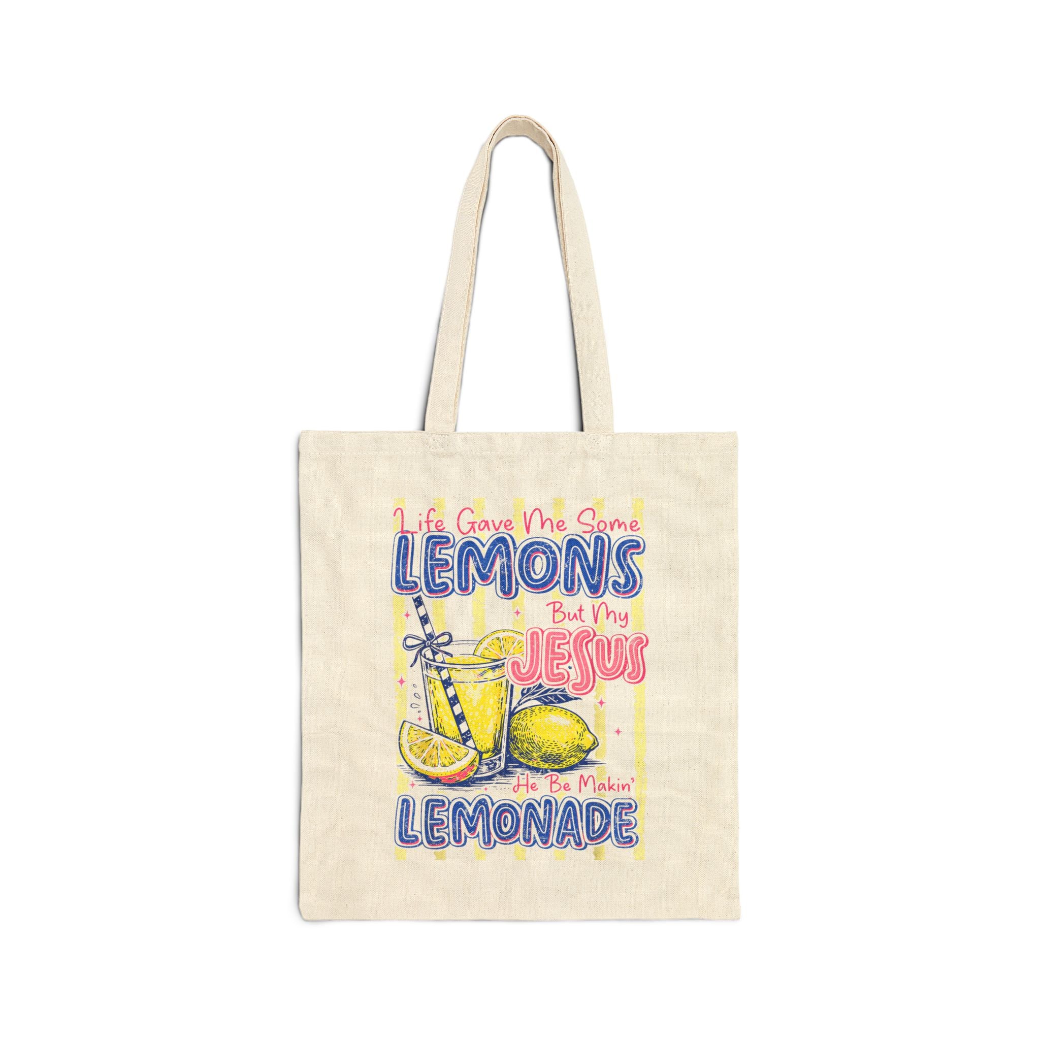 Cotton Canvas Tote Bag